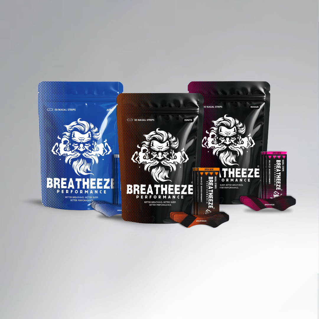 Breatheeze Boost Nasal Strips 3 Pack Bundle – performance breathing strip value pack
