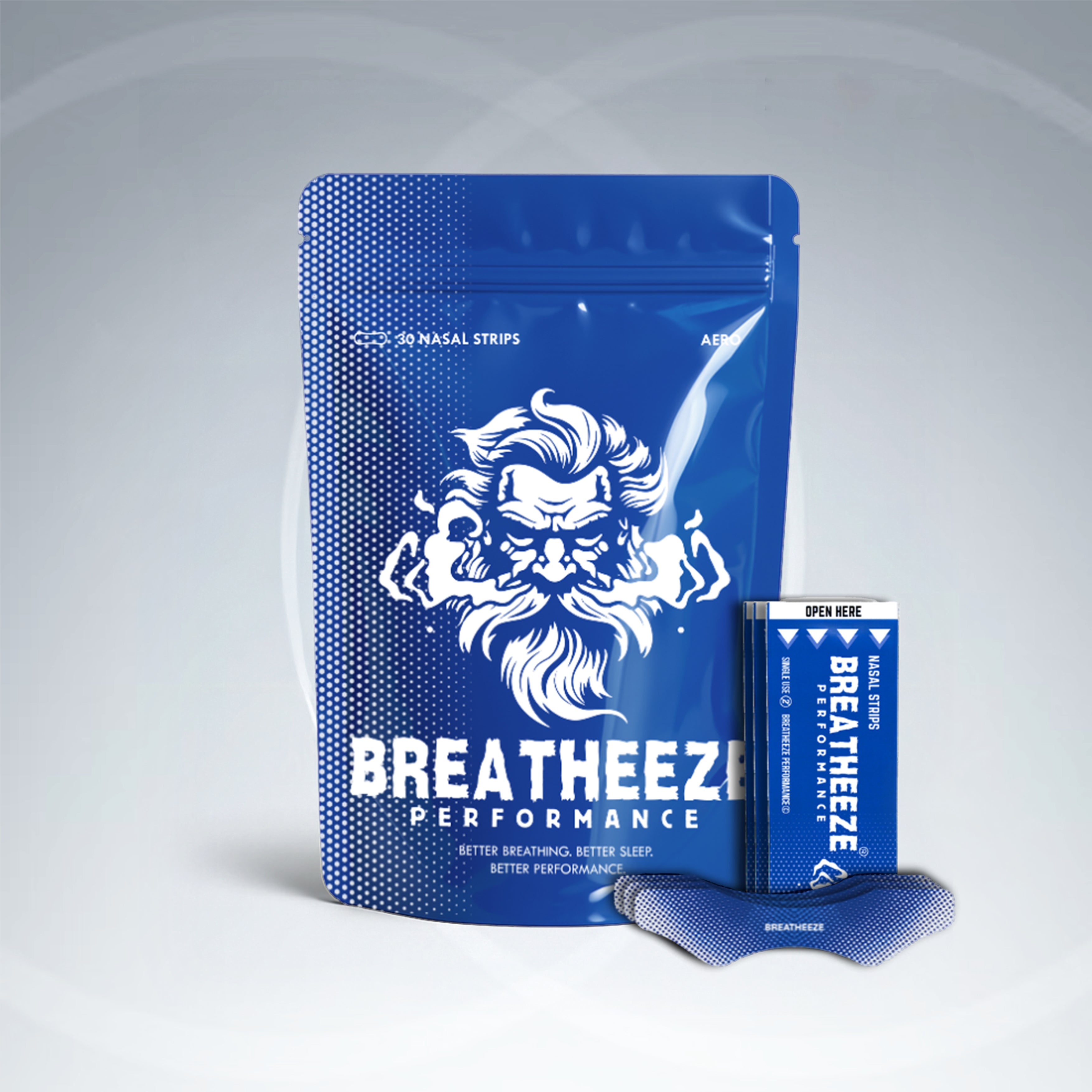 Breatheeze Aero Nasal Strip 30 Pack collection – aerodynamic performance breathing strip