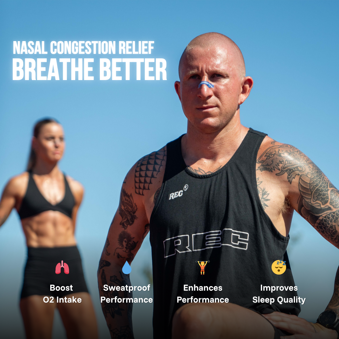 Breatheeze Boost Nasal Strip for nasal congestion – drug-free relief and improved breathing