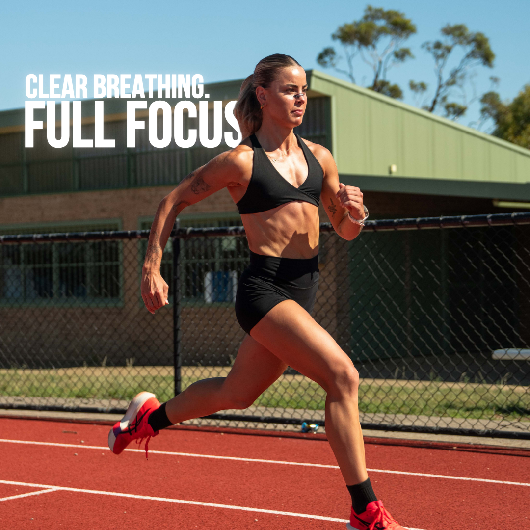 Breatheeze Boost Nasal Strips for running – improve airflow and endurance during outdoor cardio