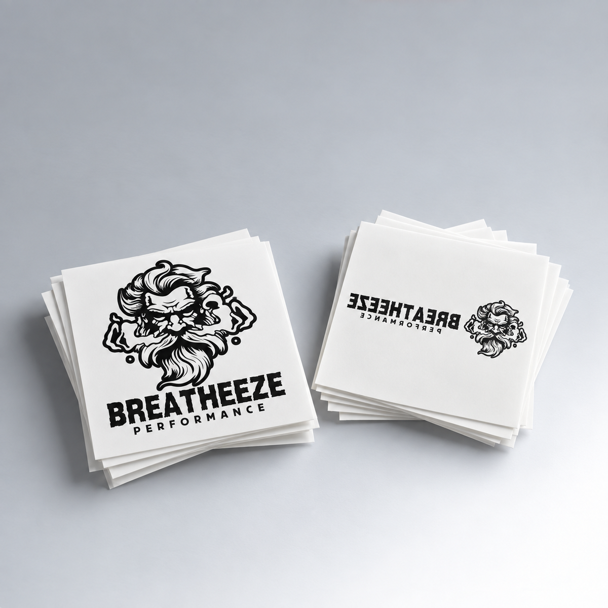 Breatheeze Temporary Tattoos Pack - 6 Pack