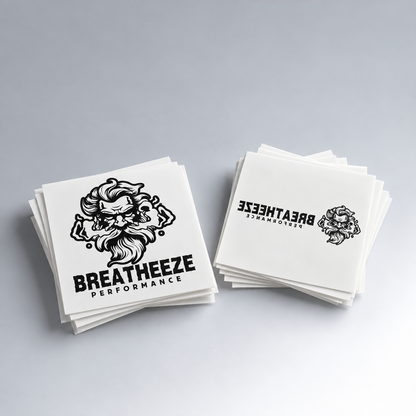 Breatheeze Temporary Tattoos Pack - 6 Pack