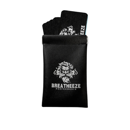 Breatheeze free gift travel pouch – portable storage for nasal strips and mouth tape