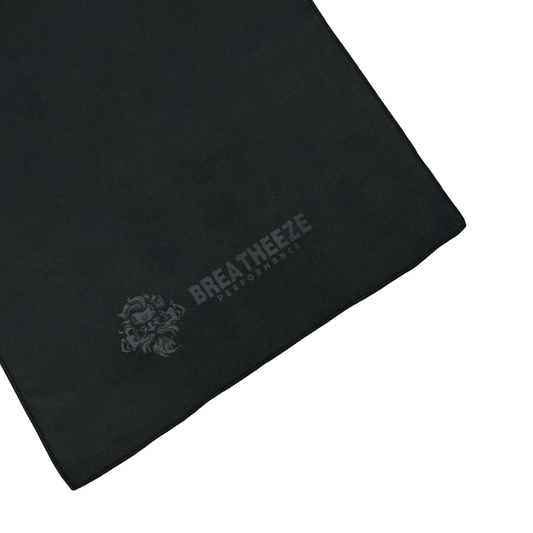 Breatheeze free gift grey gym towel – performance training towel included with qualifying orders