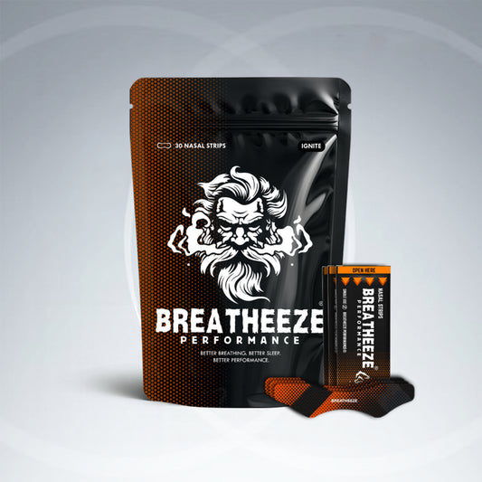 Breatheeze Ignite Nasal Strips 30 Pack – limited edition performance breathing strips