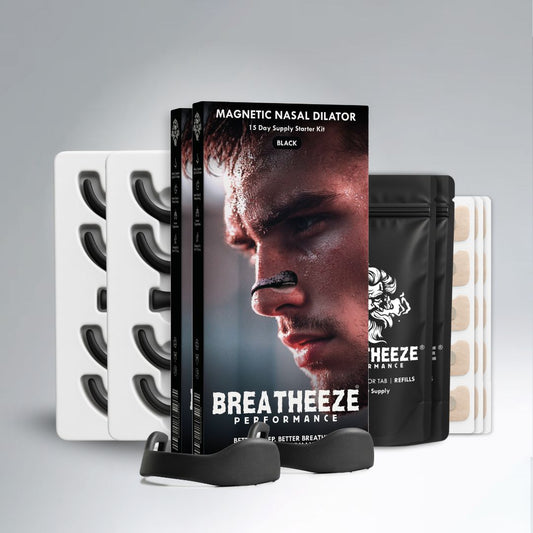 Breatheeze Magnetic Couple Bundle – 2x45 day supply of magnetic nasal strips for partners