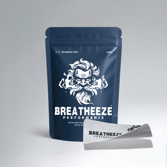 Breatheeze Premium Bamboo Silk Mouth Tape 30 Pack – luxury sleep tape for sensitive skin