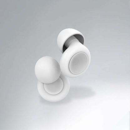 Breatheeze White Earplugs – comfortable foam earplugs for sleep quality and recovery