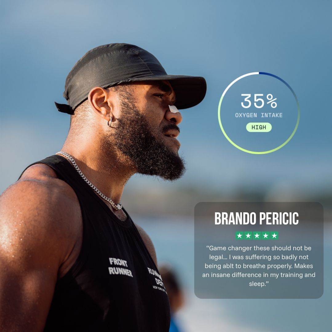 Breatheeze nasal strips for better airflow – drug-free breathing support for training and recovery